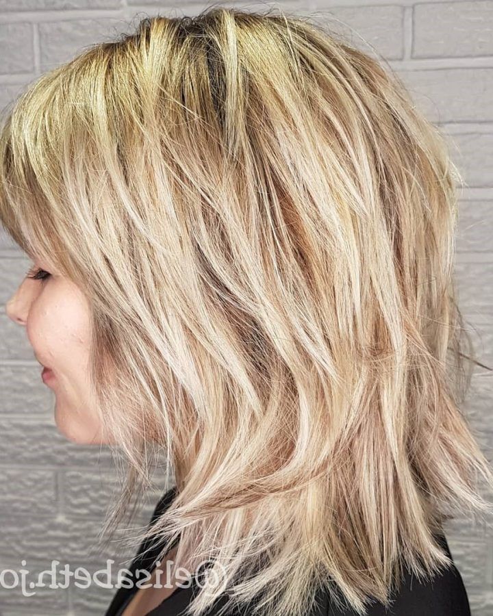 2024 Latest Textured Long Shag Hairstyles with Short Layers