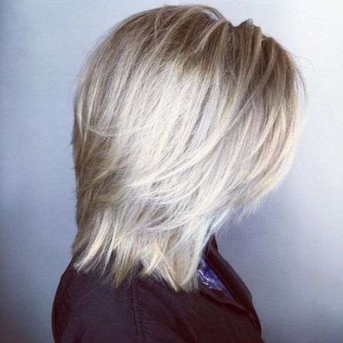 Textured Bronde Bob Hairstyles With Silver Balayage (Photo 1 of 20)