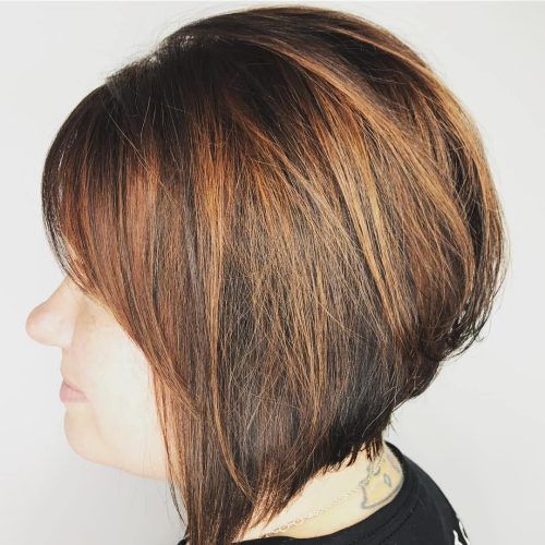 Stacked Copper Balayage Bob Hairstyles (Photo 9 of 20)