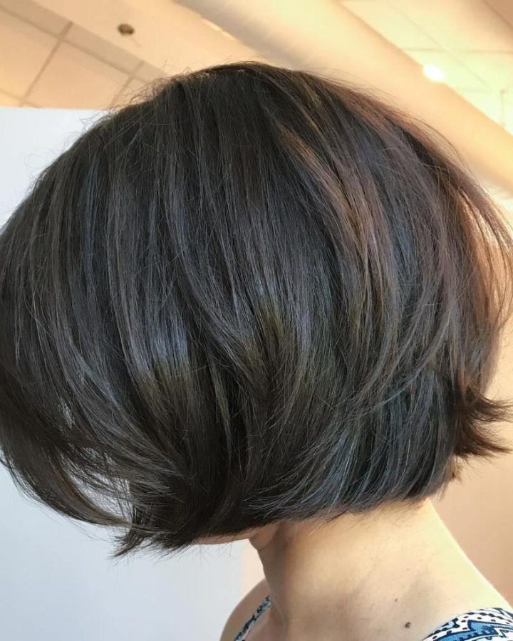 20 Collection of Straight Cut Bob Hairstyles with Layers and Subtle Highlights