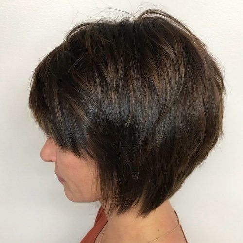 Rounded Tapered Bob Hairstyles With Shorter Layers (Photo 1 of 20)