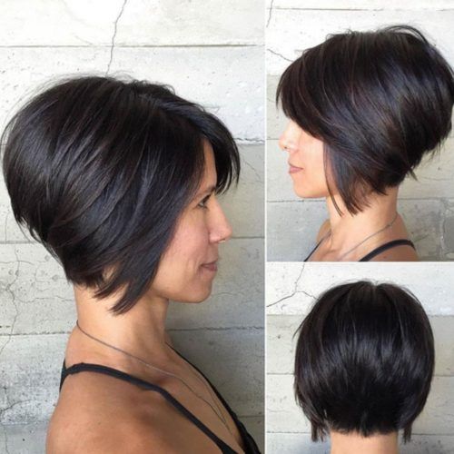Black Curly Inverted Bob Hairstyles For Thick Hair (Photo 11 of 20)