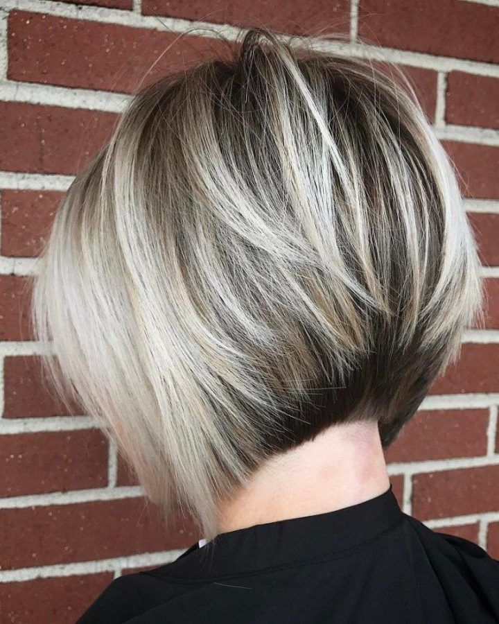 20 Best Collection of Stacked Blonde Balayage Bob Hairstyles