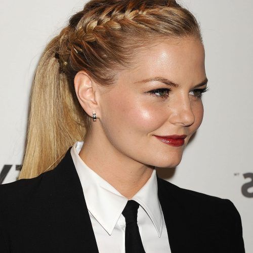 Crisp Pulled-Back Braid Hairstyles (Photo 3 of 20)