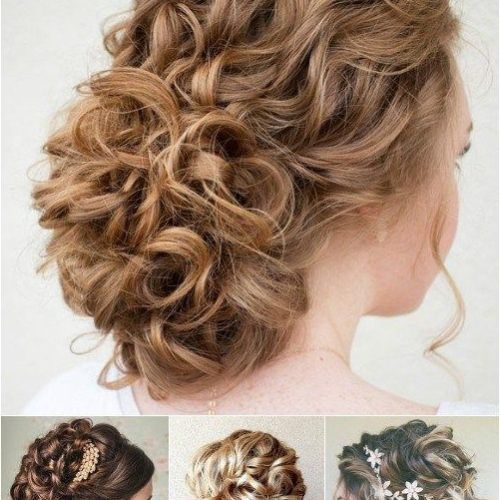 Updo For Long Curly Hair (Photo 15 of 15)