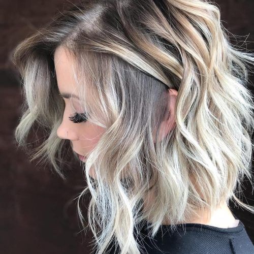 Messy Blonde Lob Hairstyles (Photo 1 of 20)