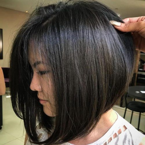 Short Stacked Bob Blowout Hairstyles (Photo 15 of 20)