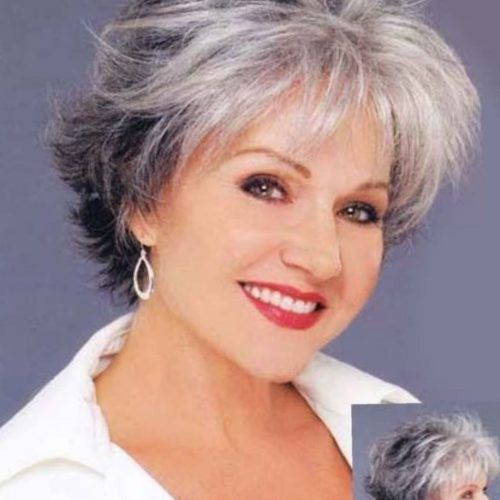Airy Gray Pixie Hairstyles With Lots Of Layers (Photo 15 of 20)