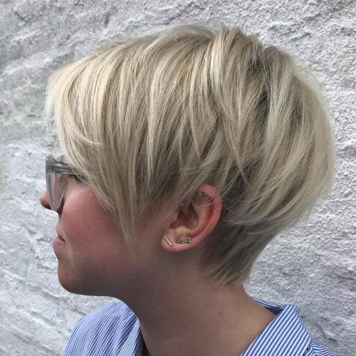 Cropped Gray Pixie Hairstyles With Swoopy Bangs (Photo 18 of 20)