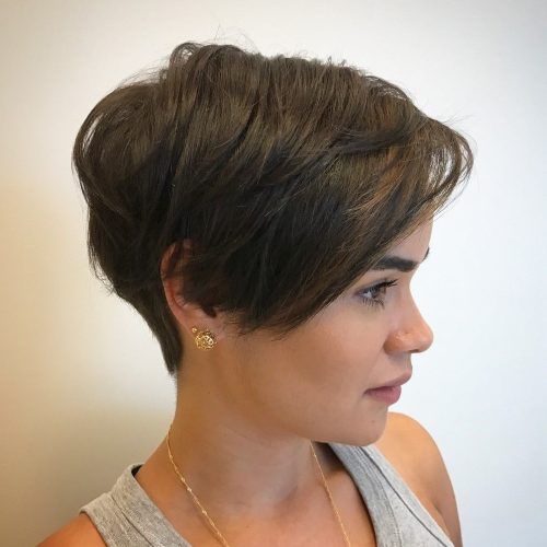 Tapered Pixie Boyish Haircuts For Round Faces (Photo 6 of 20)