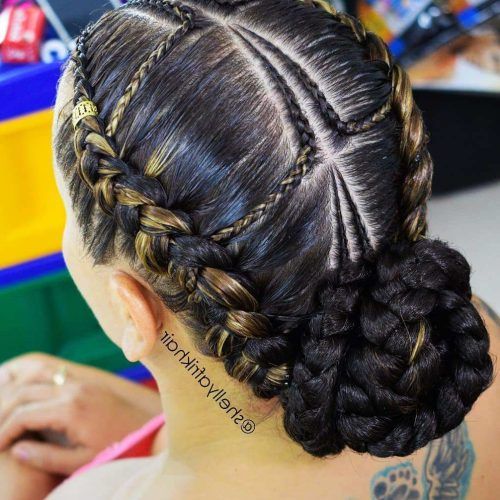 Curved Goddess Braids Hairstyles (Photo 10 of 20)