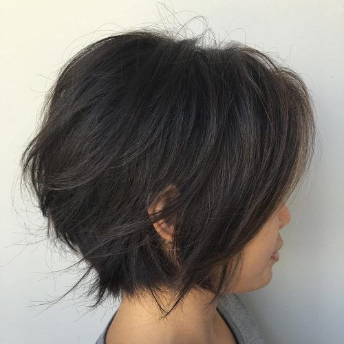 Black Inverted Bob Hairstyles With Choppy Layers (Photo 3 of 20)