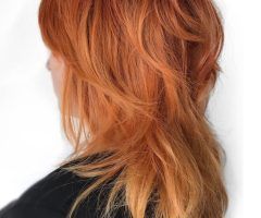 20 Ideas of Jagged Red Ombre Hairstyles