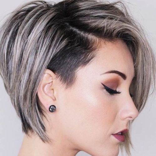 Edgy Undercut Pixie Hairstyles With Side Fringe (Photo 11 of 20)