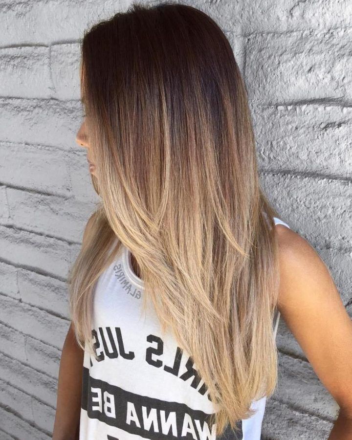 20 Best Collection of Layered Ombre for Long Hairstyles