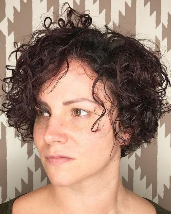 20 Inspirations Short Messy Curly Hairstyles