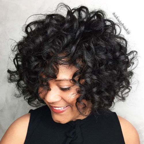 Naturally Curly Bob Hairstyles (Photo 5 of 20)