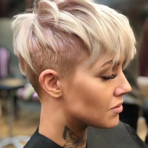 Tousled Pixie Hairstyles With Undercut (Photo 13 of 20)