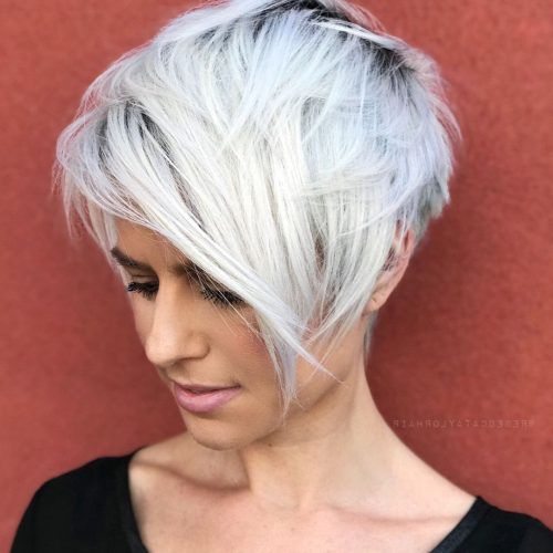 Layered Pixie Hairstyles With An Edgy Fringe (Photo 1 of 20)