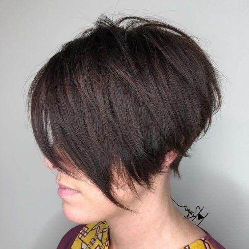 Angled Pixie Bob Hairstyles With Layers (Photo 5 of 20)