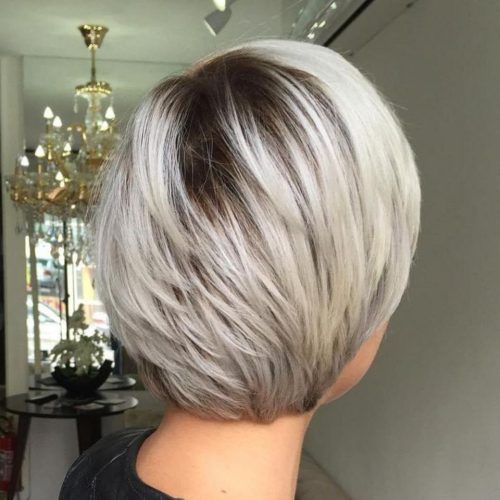 Ash Blonde Bob Hairstyles With Feathered Layers (Photo 5 of 20)