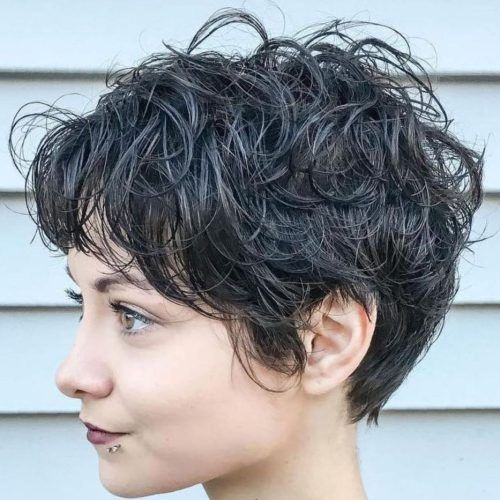 Curls Of Tinsel Shag Haircuts (Photo 1 of 20)