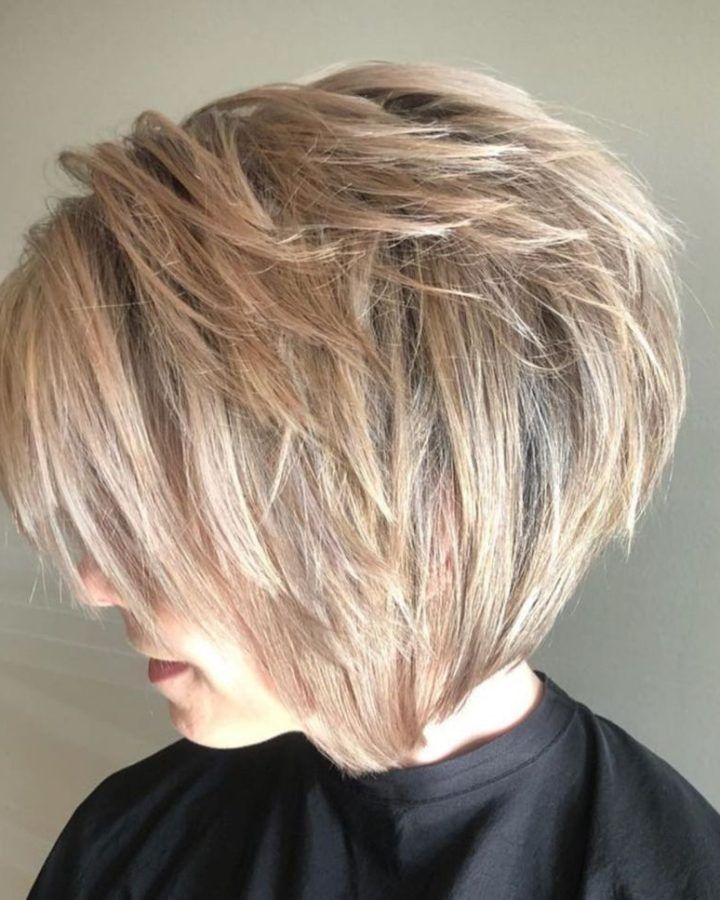 20 Collection of Blonde Bob Hairstyles with Shaggy Crown Layers