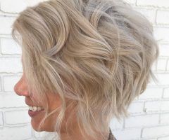 20 Inspirations Sophisticated Wavy Ash-blonde Pixie Bob Hairstyles