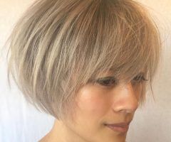 20 Best Collection of Straight Wispy Jaw-length Bob Hairstyles