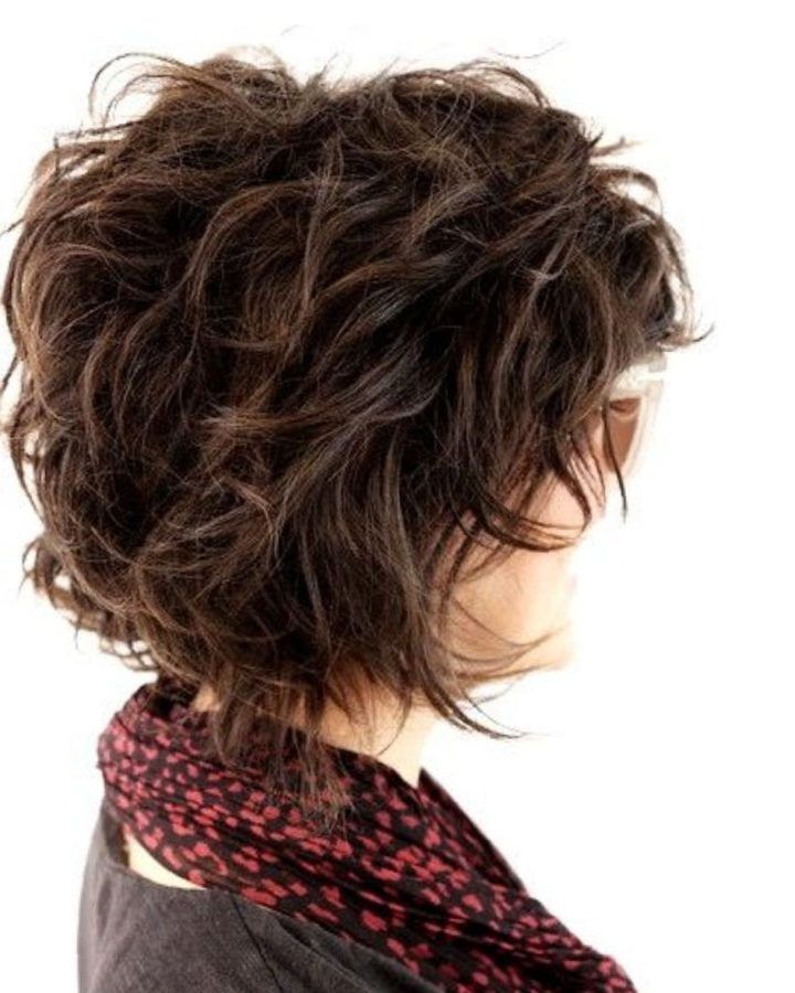 2024 Popular Flawless Curls Shag Haircuts