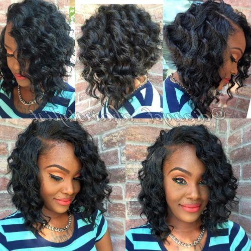 Bouncy Curly Black Bob Hairstyles (Photo 1 of 20)