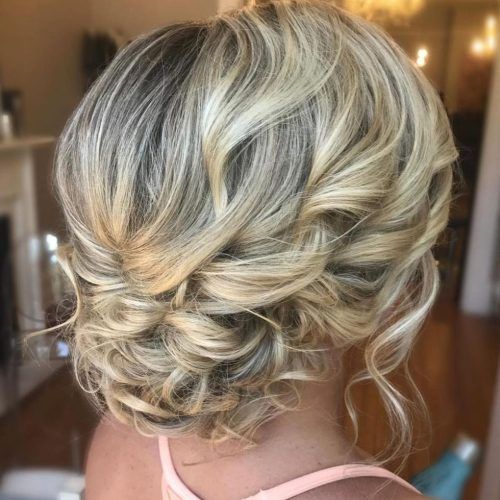 Wavy Updos Hairstyles For Medium Length Hair (Photo 3 of 20)