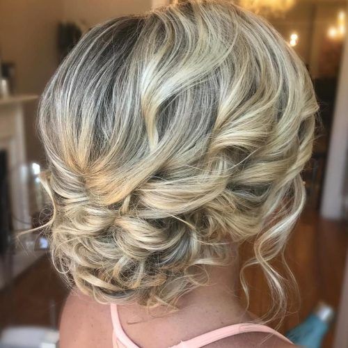 Delicate Curly Updo Hairstyles For Wedding (Photo 2 of 20)