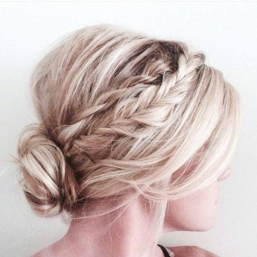 Braided Updo Hairstyles For Short Hair (Photo 4 of 15)