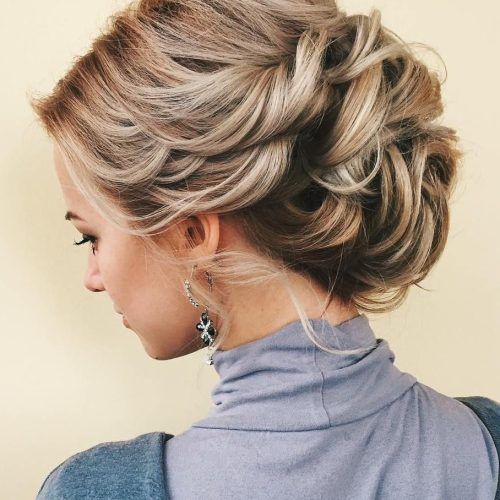 Voluminous Curly Updo Hairstyles With Bangs (Photo 4 of 20)