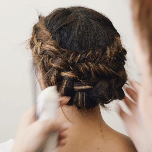 Long Messy Pony With Braid (Photo 19 of 20)