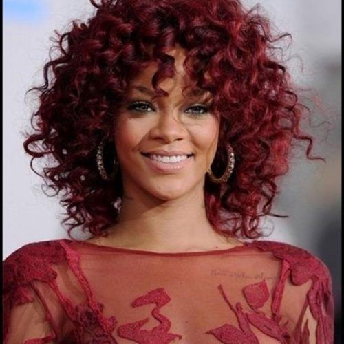 Short Hairstyles With Color For Black Women (Photo 19 of 20)