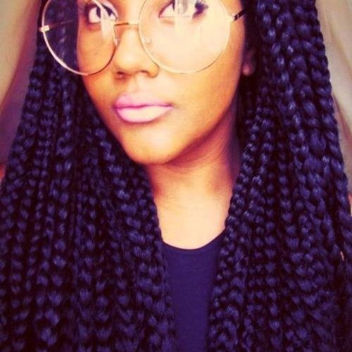 Braided Hairstyles On Relaxed Hair (Photo 11 of 15)