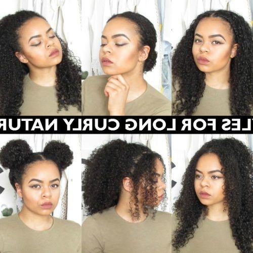 Updos For Long Natural Hair (Photo 6 of 15)