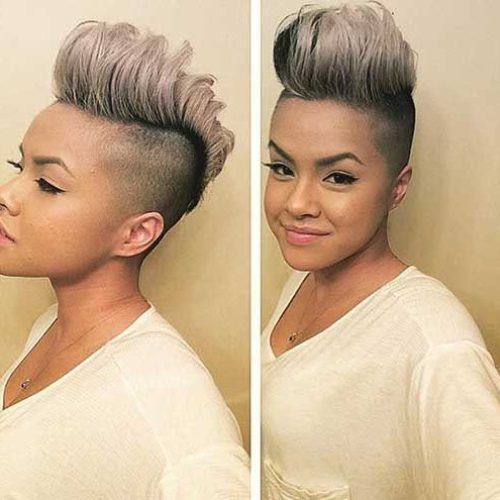 Gray Pixie Afro Hairstyles (Photo 18 of 20)