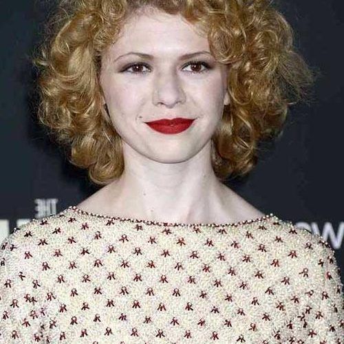 Short Haircuts For Round Faces With Curly Hair (Photo 18 of 20)