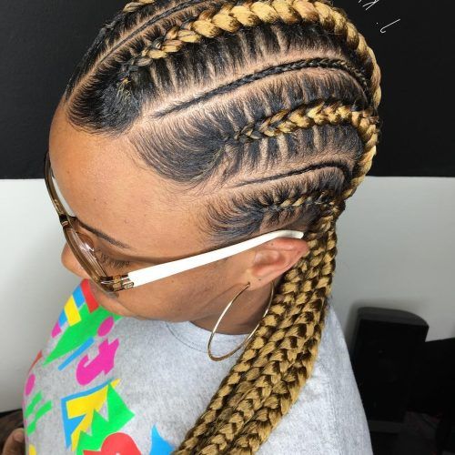 Cornrows Hairstyles With Own Hair (Photo 13 of 15)