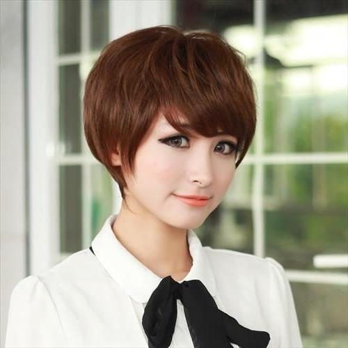 Korean Short Hairstyles For Girls (Photo 14 of 15)