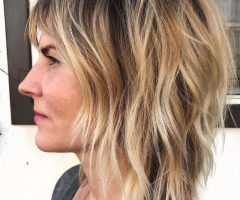 15 Best Ideas Medium Shag with Bangs and Highlights