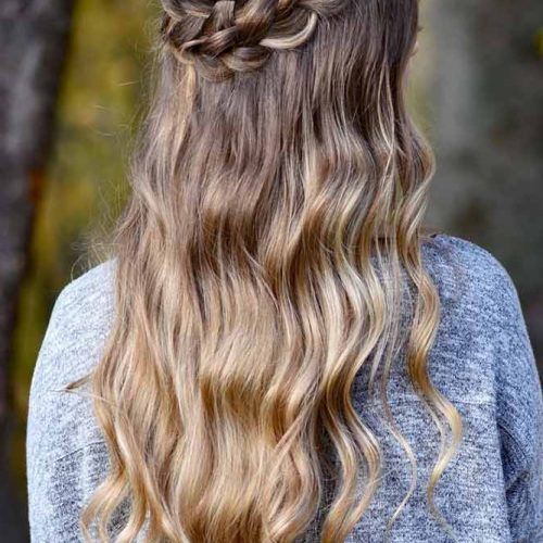 Braided Crown Rose Hairstyles (Photo 9 of 20)
