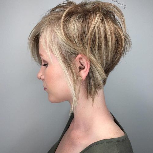 Highlighted Pixie Bob Hairstyles With Long Bangs (Photo 3 of 20)