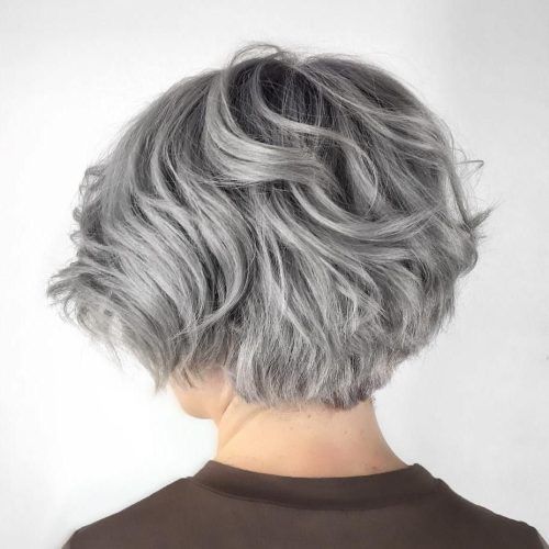Short Ruffled Hairstyles With Blonde Highlights (Photo 10 of 20)