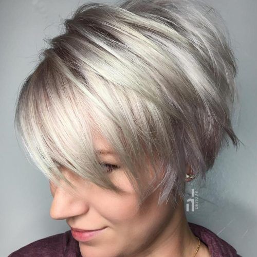 Edgy Purple Tinted Pixie Haircuts (Photo 5 of 20)