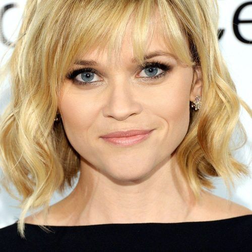 Medium Haircuts With Bangs For Fine Hair (Photo 17 of 20)