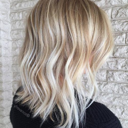 Medium Haircuts For Blondes With Thin Hair (Photo 1 of 20)